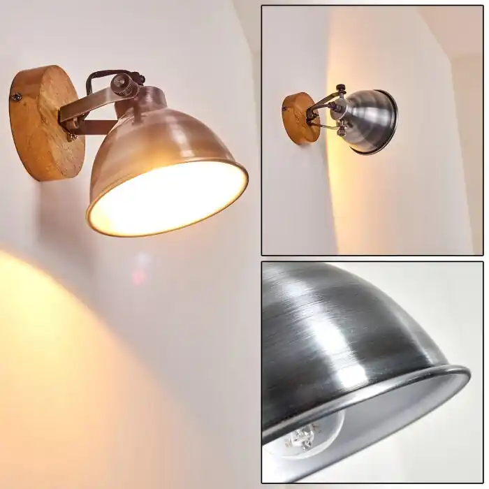 Svanfolk Aplique Madera clara, 1 luz Envío Inmediato