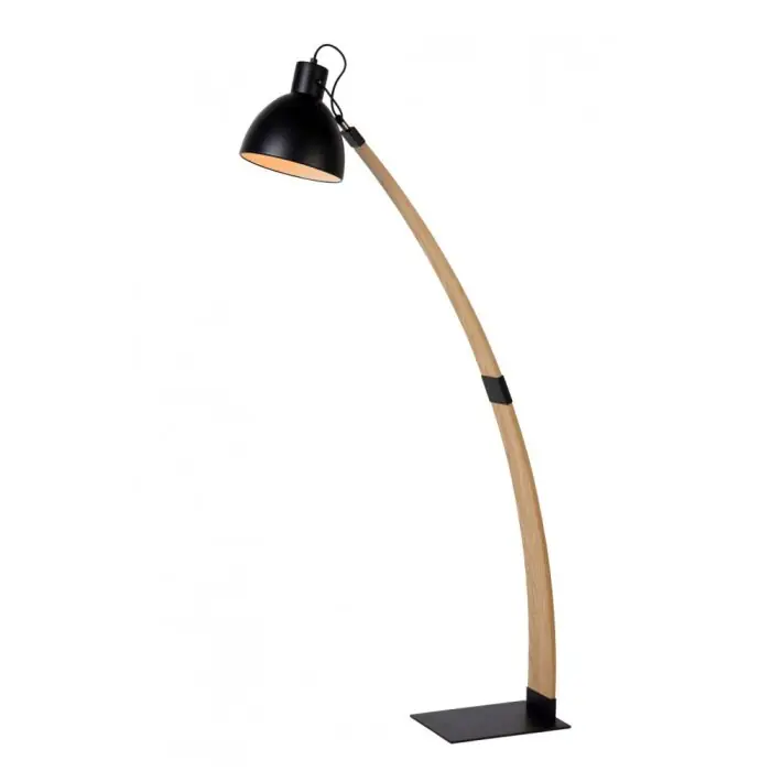 A Buen Precio Lucide CURF Lámpara de pie Negro, 1 luz