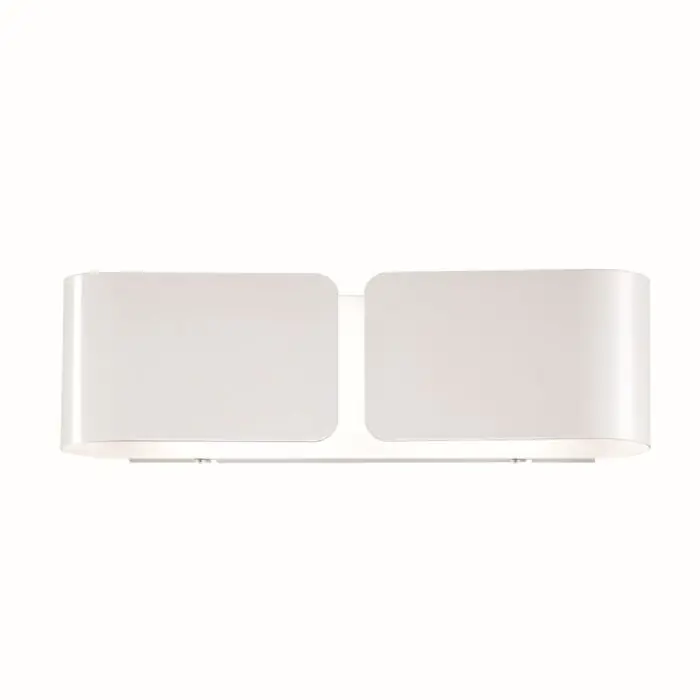 Ideal Lux CLIP Aplique Blanca, 2 luces Devolución Gratuita