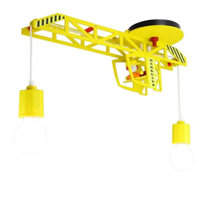 Más Vendido Elobra MARKUS Lámpara de Techo Amarillo, 2 luces