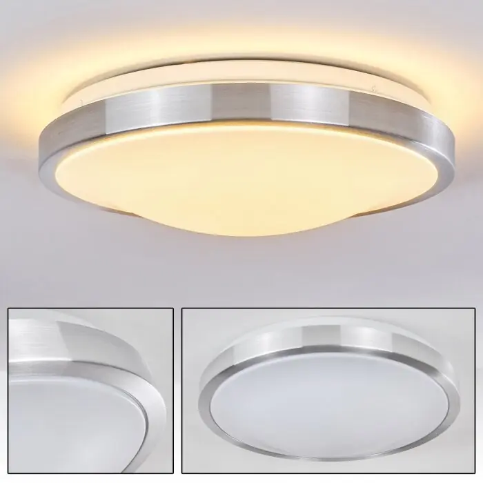 Wutach Lámpara de techo Blanca, 1 luz Precio Bajo