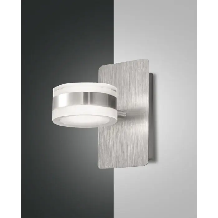 Última Versión Fabas Luce Dunk Aplique LED Aluminio, 1 luz
