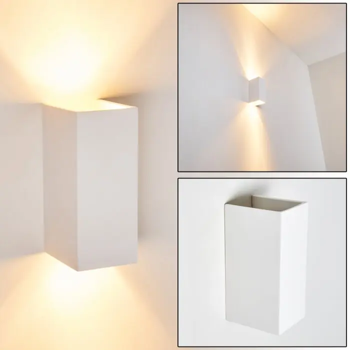 Aversa Aplique Blanca, 2 luces Barato