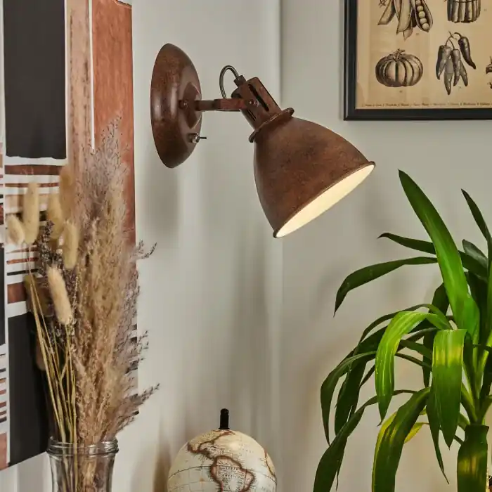 Oferta Limitada Koppom Aplique Color óxido, 1 luz