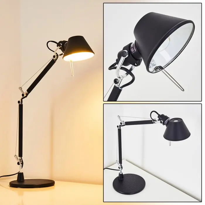 Promoción Artemide TOLOMEO MICRO Lámpara de Mesa Negro, 1 luz