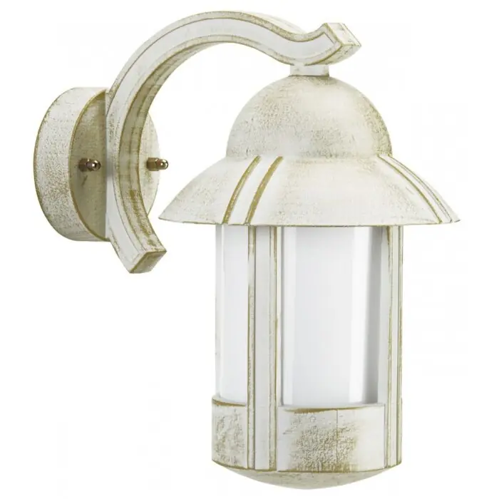 Albert 1841 Aplique para exterior dorado, Blanca, 1 luz Certificado