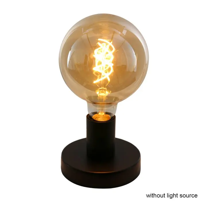 Última Versión Steinhauer Minimalics Lámpara de mesa Negro, 1 luz