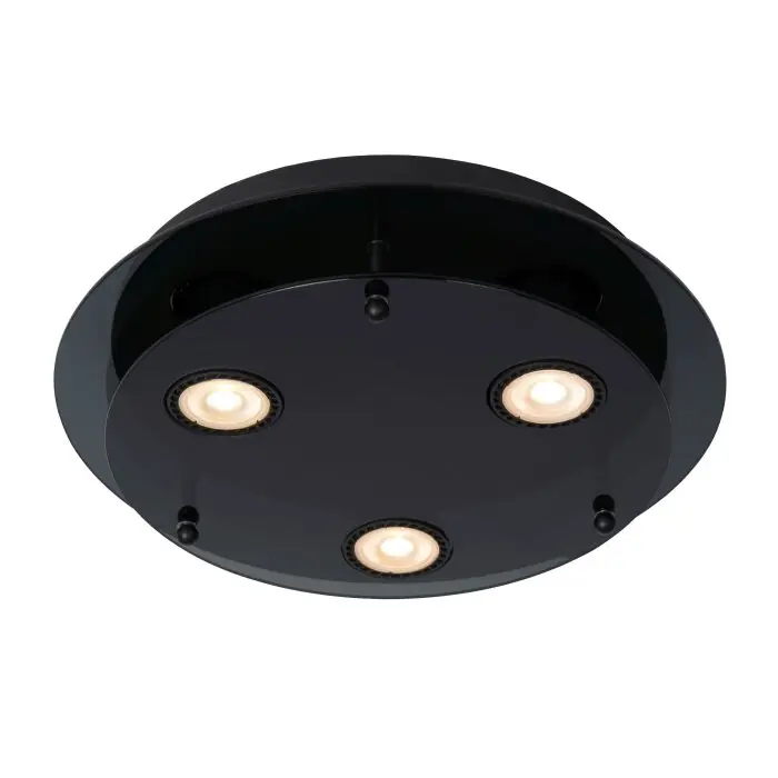 Lucide OKNO Lámpara de Techo Negro, 3 luces Ordenar Ahora Mismo