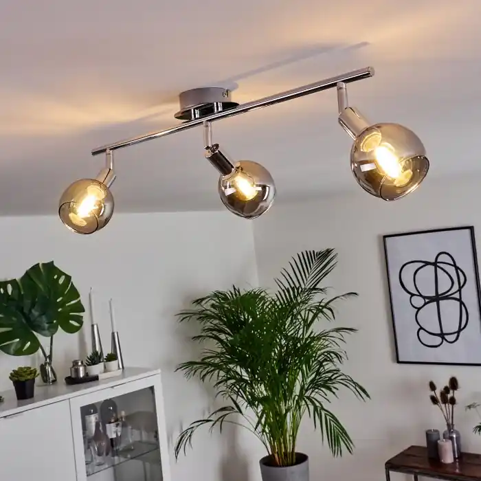 Stranderod Lámpara de Techo Cromo, 3 luces Venta Final