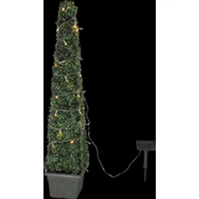 Barato Globo SOLAR Tira de luces LED Negro, 50 luces