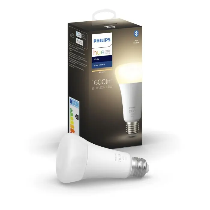 Philips HUE E27 15,5 Watt 2700 Kelvin 1600 Lumen Entrega Rápida