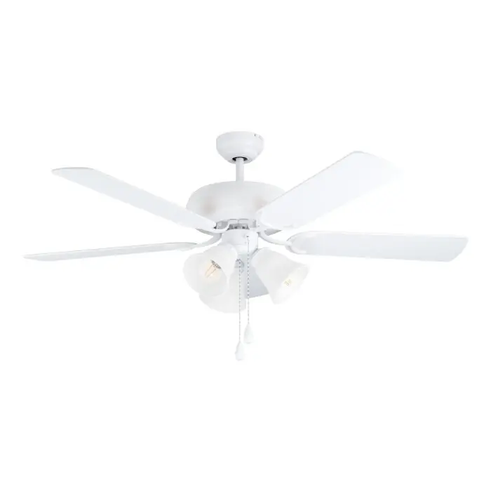 Liquidación Eglo LAS PALMAS Ventilador de techo Blanca, 3 luces
