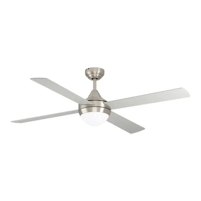 Eglo VARADERO Ventilador de techo Níquel-mate, 2 luces Novedad