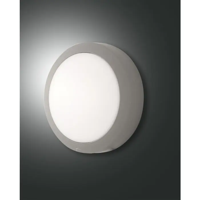 Fabas Luce Axel Lámpara de Techo Gris, 1 luz Marca Reconocida