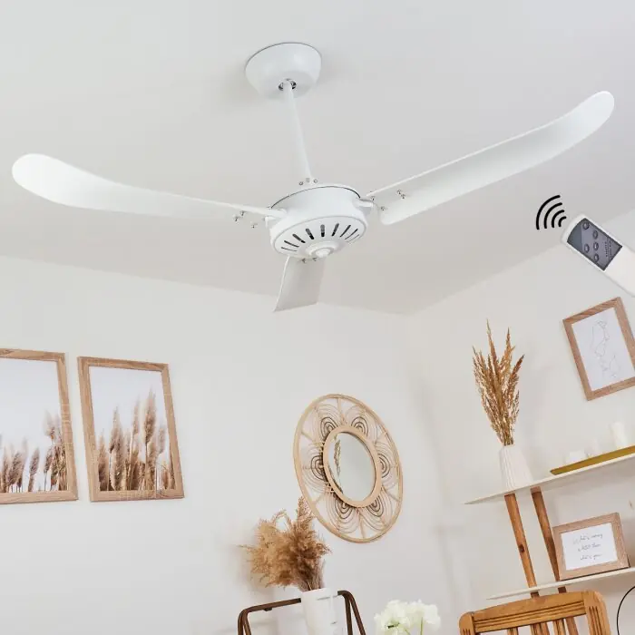 Virrik Ventilador de techo Blanca, Mando a distancia Última Oportunidad