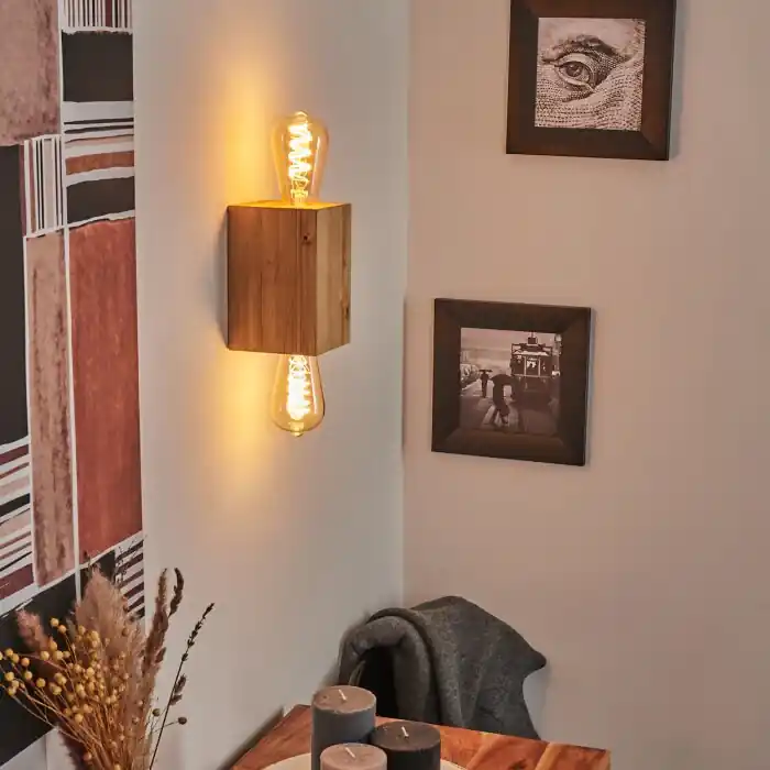 Última Versión Makadade Aplique Crudo, 2 luces