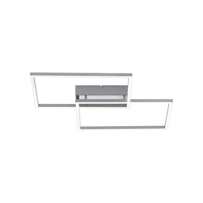 Compra Hoy Colombero Lámpara de Techo LED Plata, 2 luces, Mando a distancia