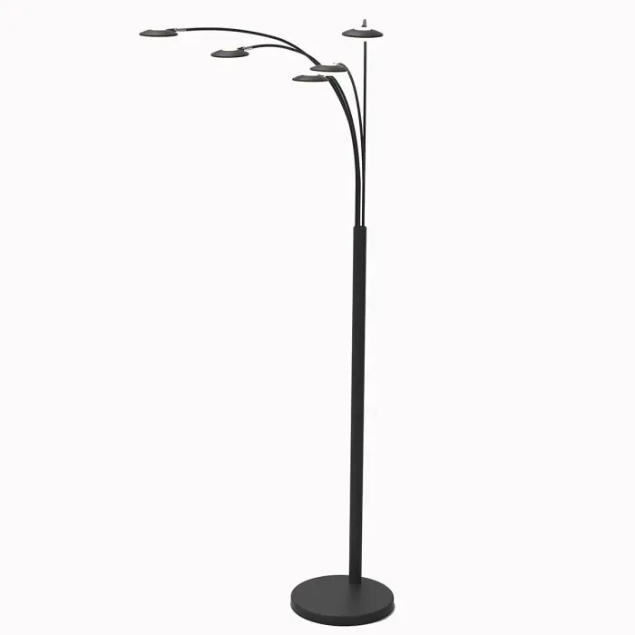Steinhauer Synna Lámpara de Pie LED Blanca, 5 luces Oferta