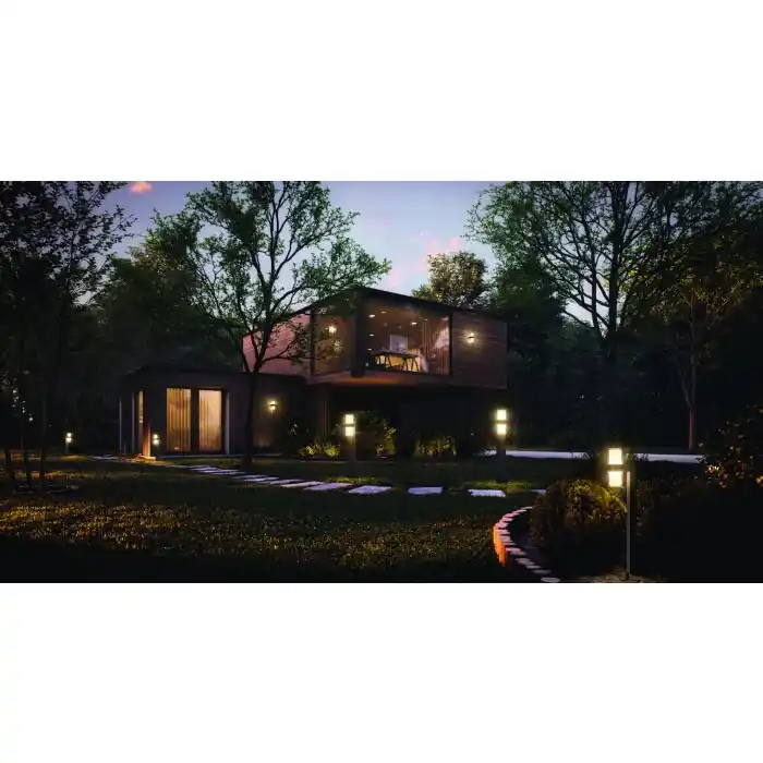 Compra Hoy LEDVANCE Smart+ Poste de Jardín Gris, 1 luz
