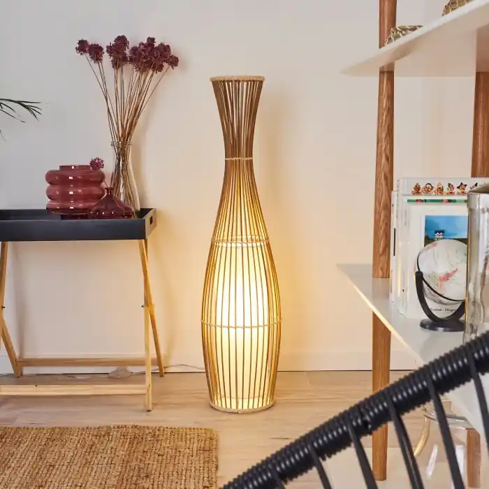 Súper Precio Saranda Lámpara de Pie Marrón, 1 luz