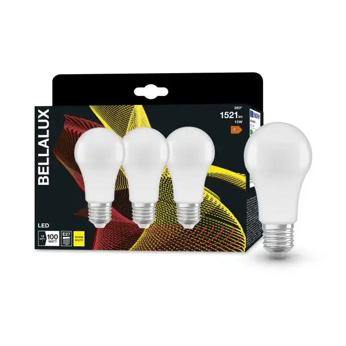 BELLALUX® CLA Juego de 3 LED E27 13 watt 2700 Kelvin 1521 Lumen Oferta De Temporada