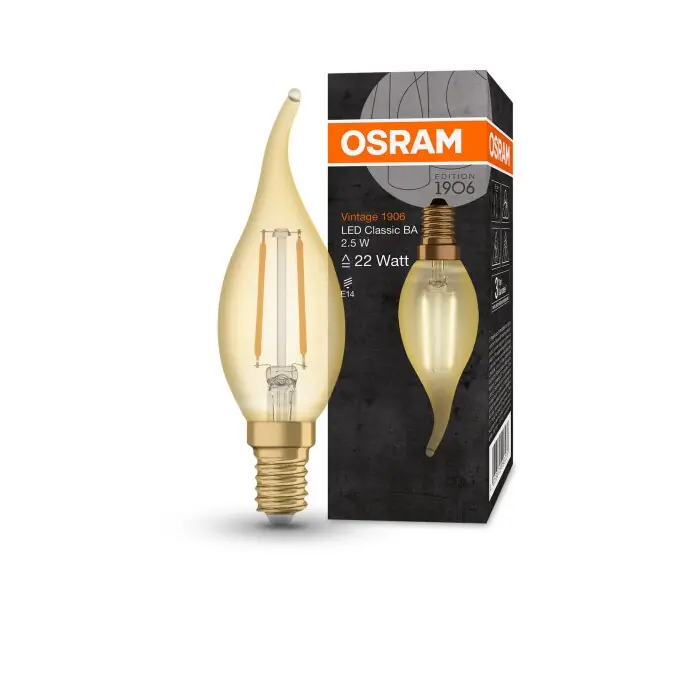Venta Final OSRAM Vintage 1906® LED E14 2,5 W 2400 Kelvin 220 Lumen