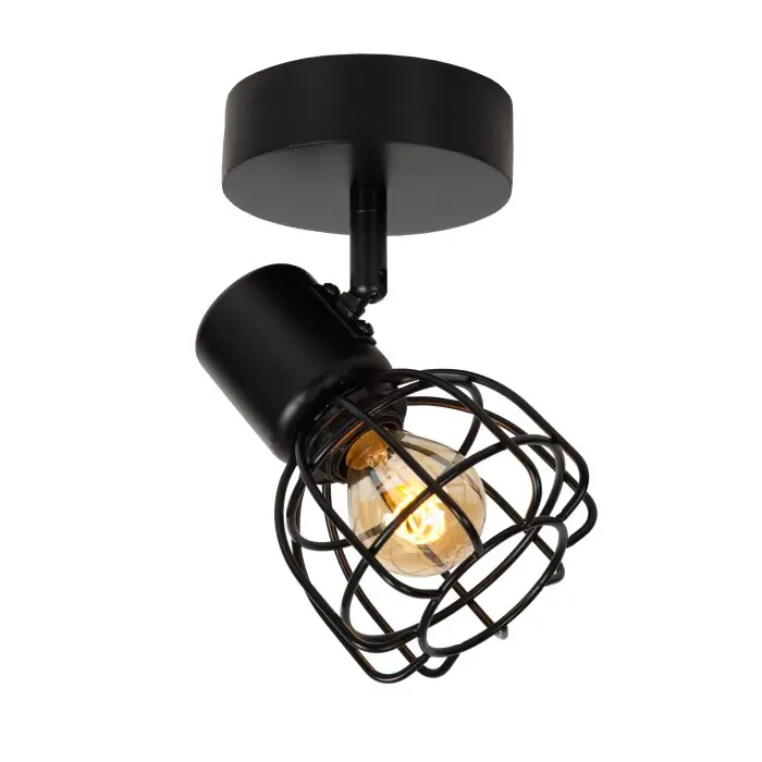 Lucide FILOX Aplique Negro, 1 luz Promoción
