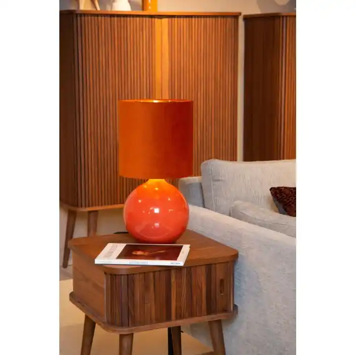Barato Lucide ESTERAD Lámpara de mesa Naranja, 1 luz