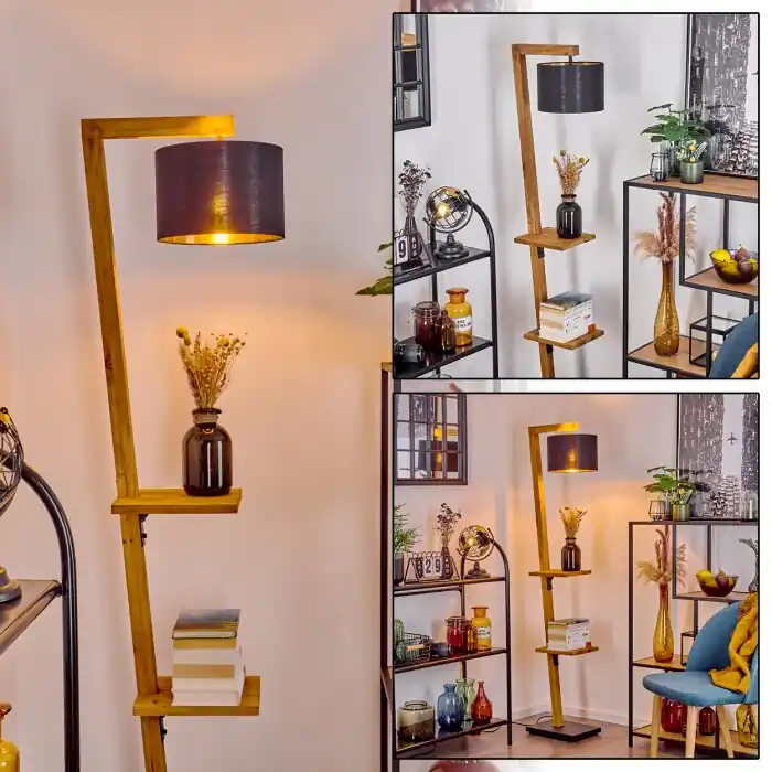Precio Rebajado Baval Lámpara de Pie Crudo, 1 luz