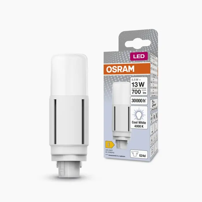 OSRAM DULUX G24d 5,5 Watt 4000 Kelvin 700 Lumen Mejor Precio