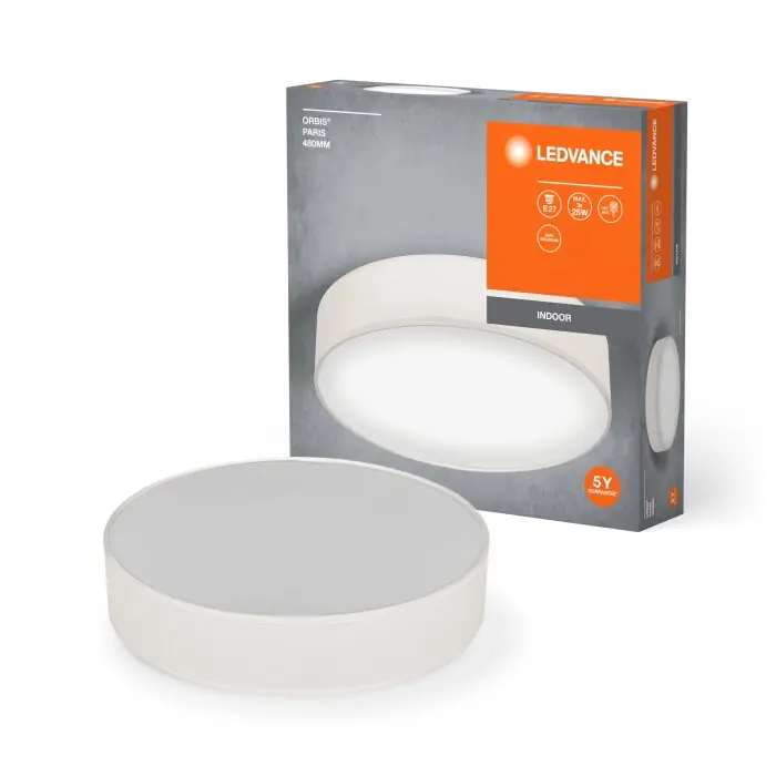 Última Versión Lámparas Ledvance Orbis Plafones Beige, 3 luces