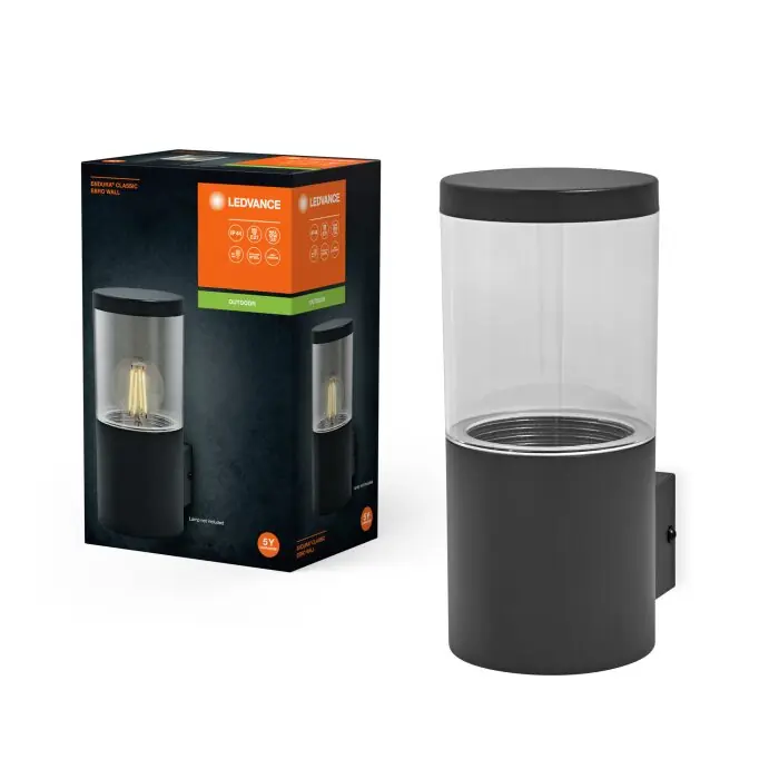 Lámparas Ledvance Endura Apliques Gris, 1 luz Oferta Limitada