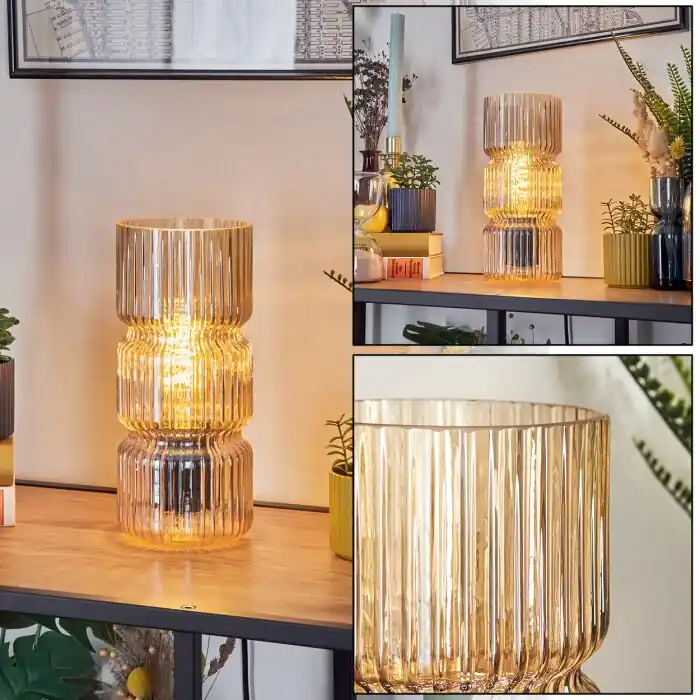 Penteado Lámparas de mesa Negro, 1 luz Última Oportunidad