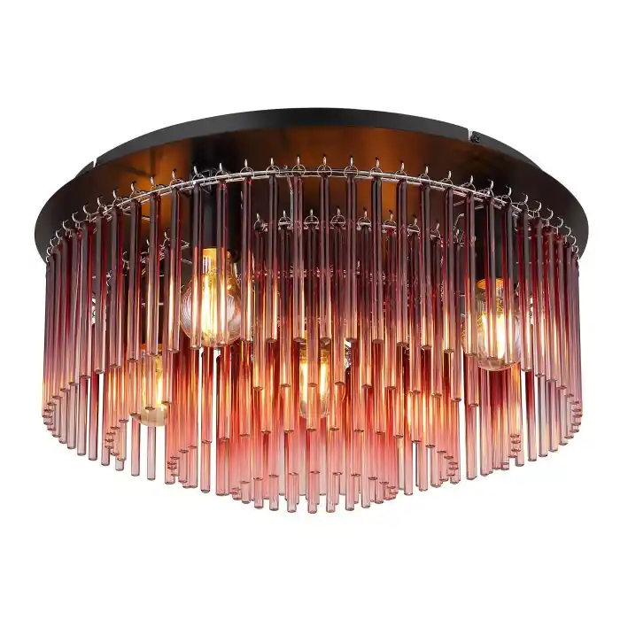 Lámparas Globo Lighting Gorley Plafones Cromo, Negro, 5 luces Venta Final