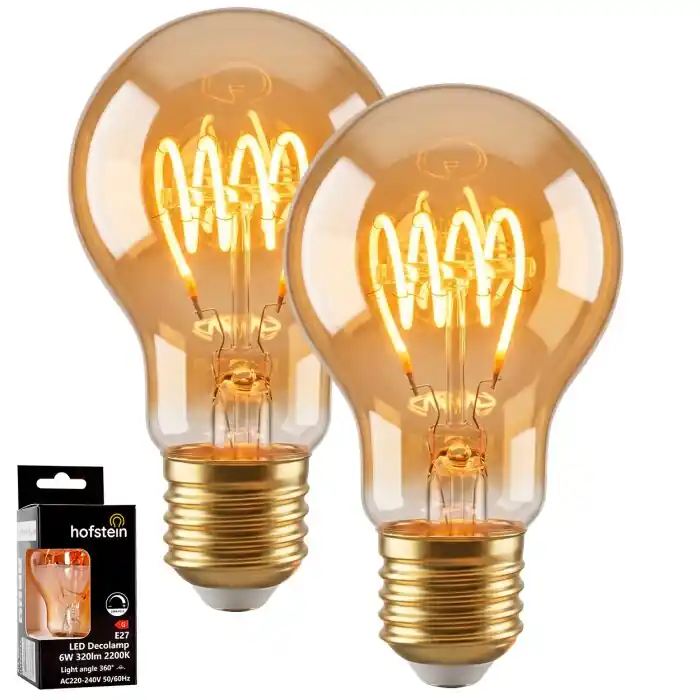 E27 LED 6 Watt blanco cálido regulable 320 Lumen Venta Final