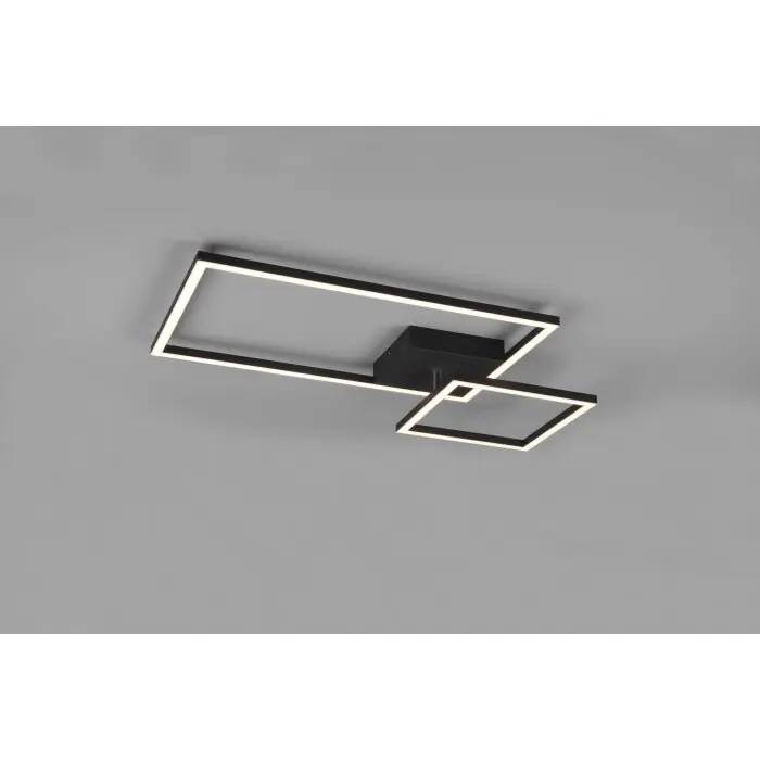 Promoción Reality Padella Lámpara de Techo LED Negro, 1 luz