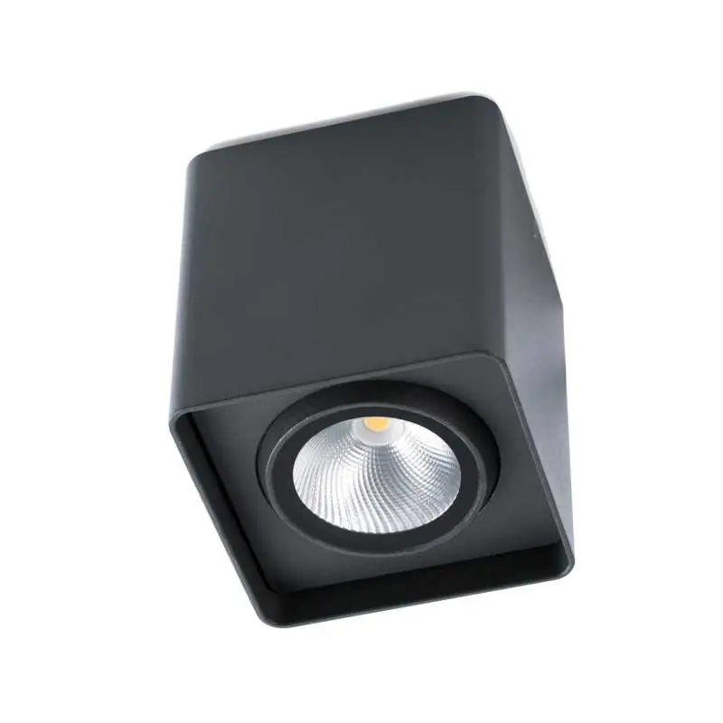Lámpara techo aluminio LED integrado gris LAROQUE Comprar En Línea