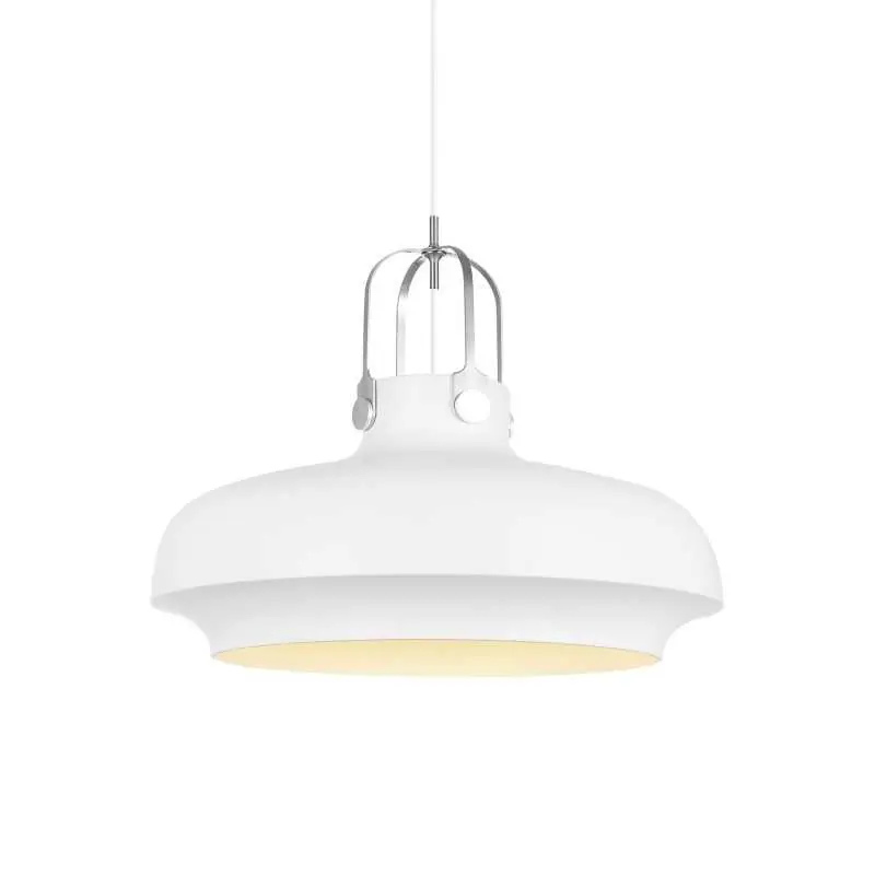 Compra Hoy Colgante simple MÂLON aluminio E27 LED color blanco
