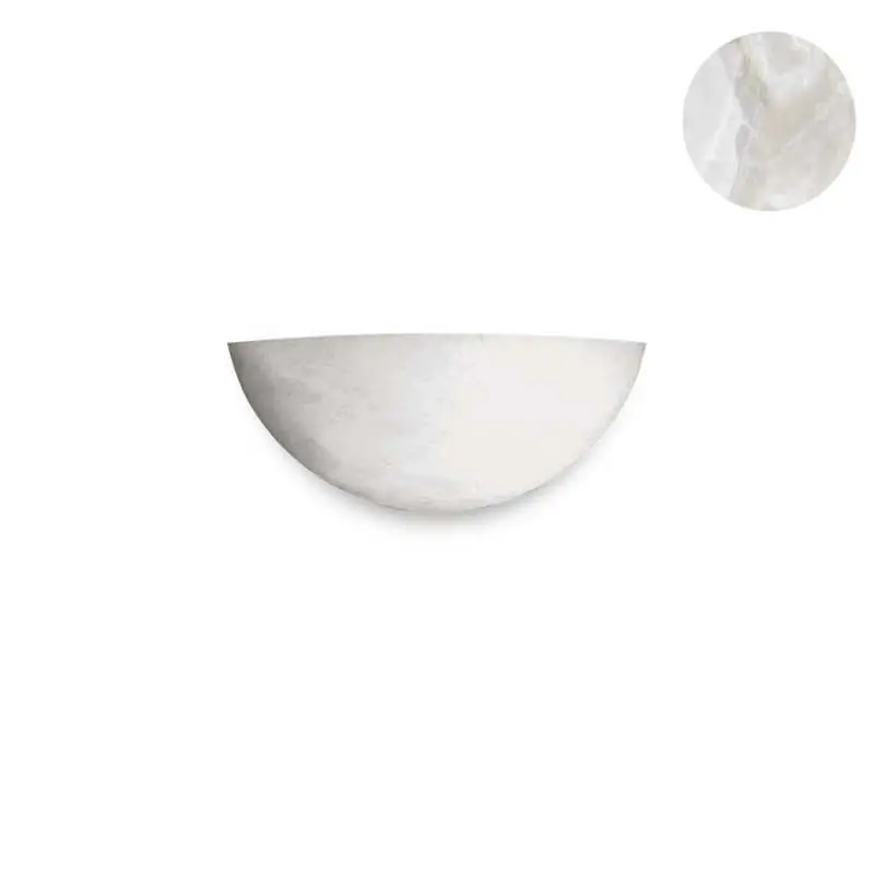 Aplique BUZON alabastro R7S 118 mm madera Devolución Gratuita
