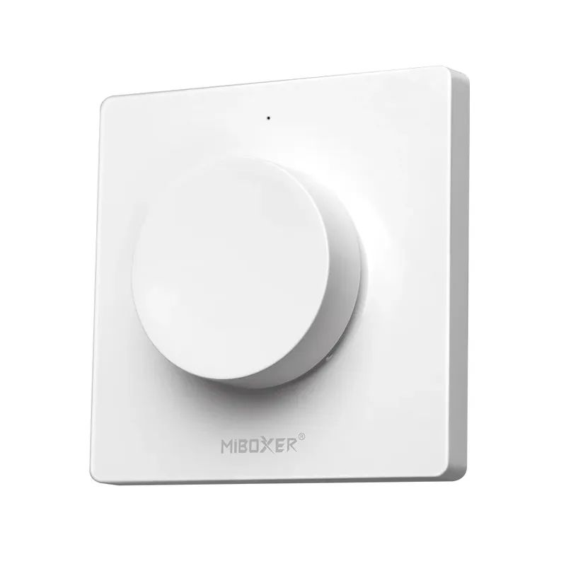 Panel controlador rueda RF - Monocolor + CCT - Base magnética - Mi Light Blanco Envío Exprés