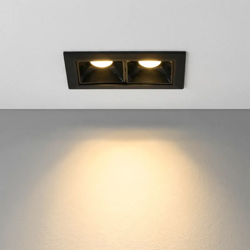 Precio Bajo Foco lineal LED empotrable 4W - UGR18 - CRI90 - Driver LIFUD Blanco
