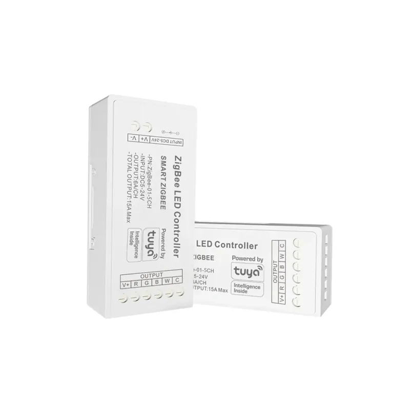 Controlador para tira LED RGB + CCT - 6A por canal - ZigBee/TUYA SMART Ocasión Especial