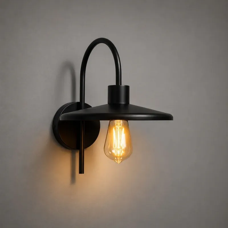 Aplique de pared de diseño "Hook" - E27 Compra Hoy