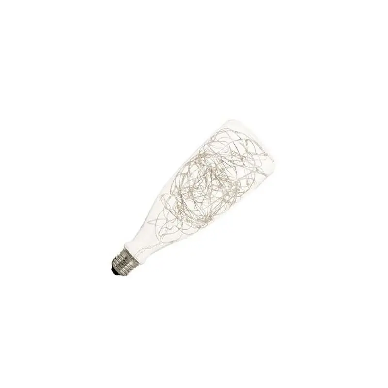 Bailey | Bombilla LED | Casquillo grande E27 | Botella | Transparente | 80mm | 1.5W Alta Calidad