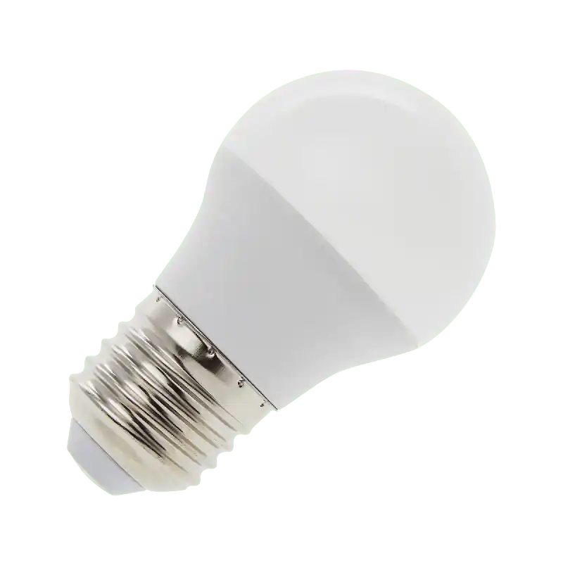 Lighto | Lámpara LED | Casquillo grande E27 | Lámpara de bola | Transparente | 45mm | 3W Más Vendido