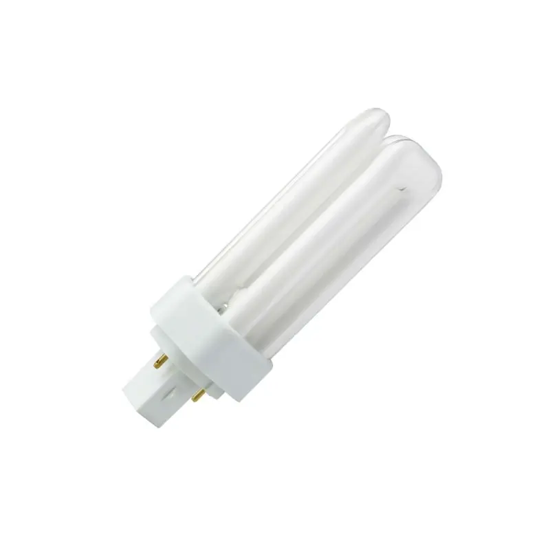 Lámpara PL-T | GX24d-3 | 26W | 830 Blanco cálido | 4 clavijas | Marca propia | sustituye a Dulux T Garantía De Devolución De Dinero