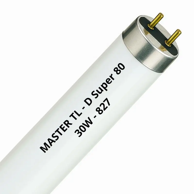 Alta Calidad MASTER TL - D Super 80 30W - 827 Blanco Muy Cálido | 90cm