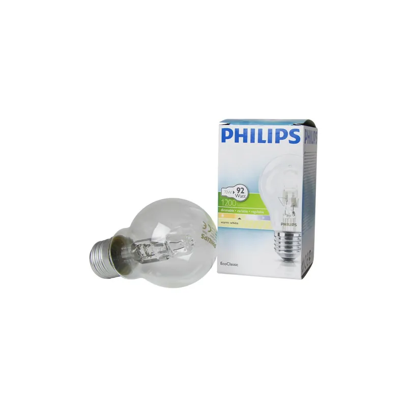 Alta Calidad Philips EcoClassic 70W E27 230V A55 Clear