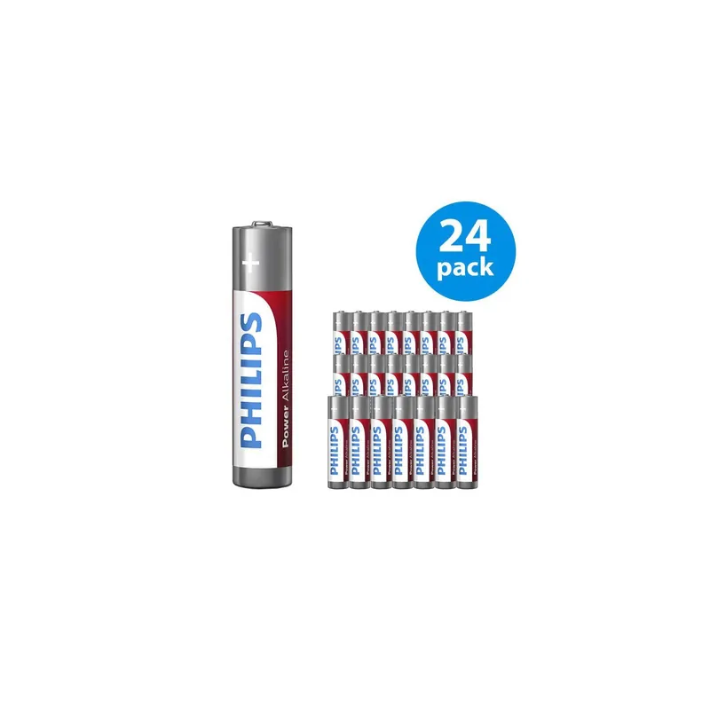 Entrega Rápida Philips Power Alkaline AAA / LR03 | 24-pack