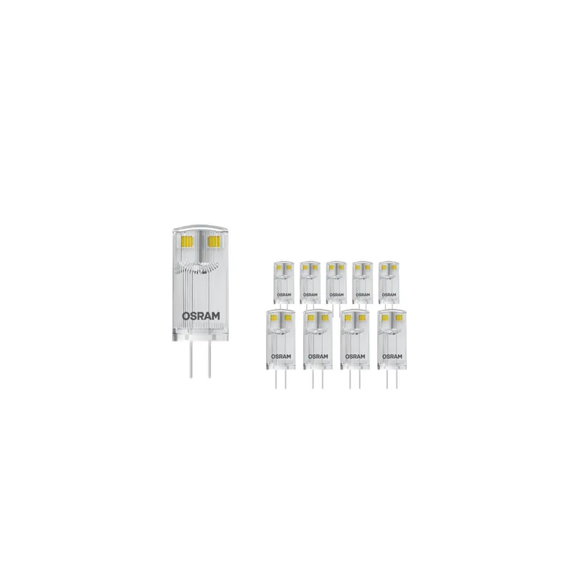Precio Rebajado Multipack 20x Osram Parathom LED Pin G4 0.9W 100lm - 827 Luz muy Cálida | Reemplazo 10W